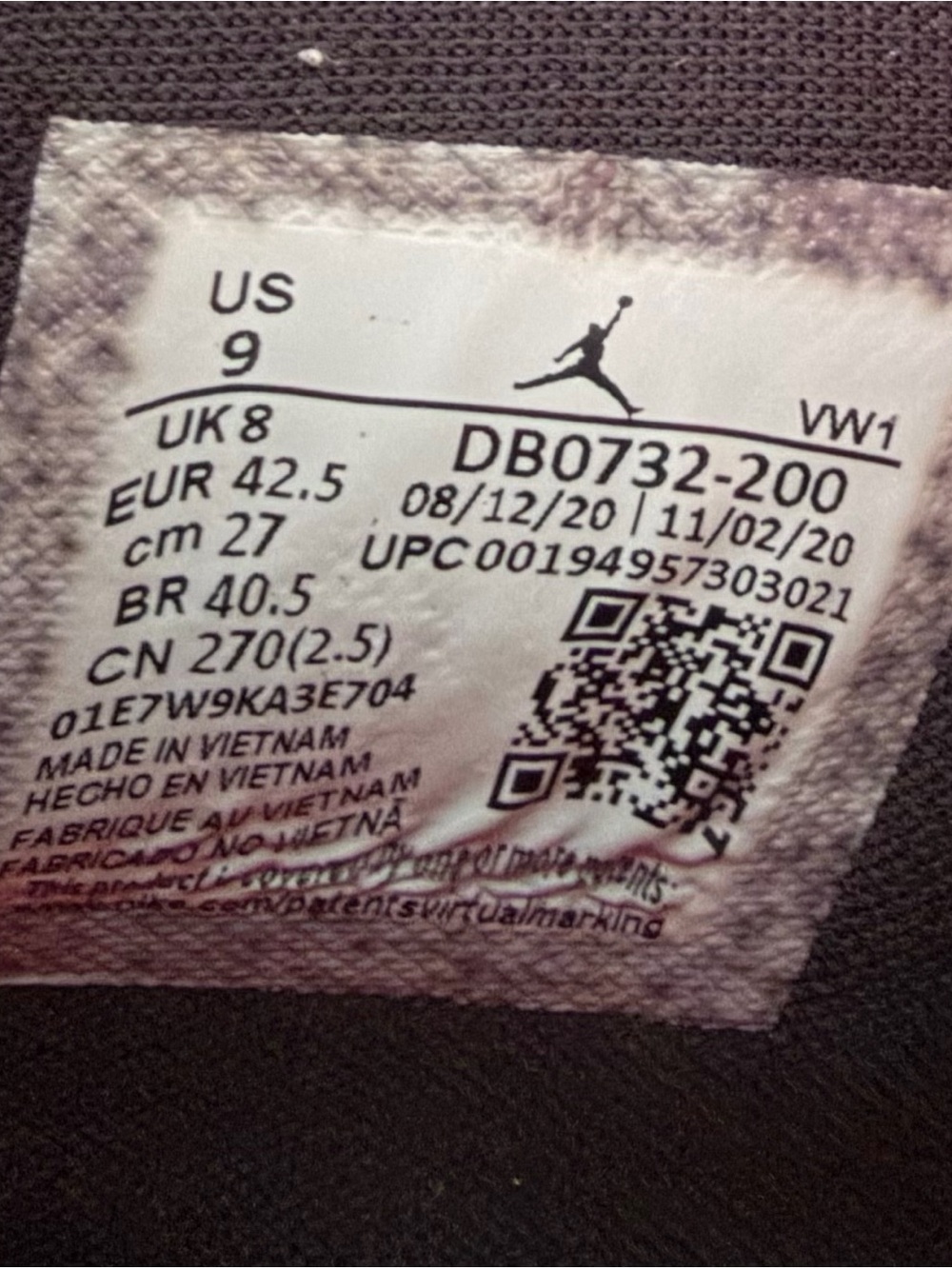 Nike Air Jordan 4 Retro Taupe Haze Mens Size 9 DB0732-200 OG Box Sneaker - Picture 9 of 13